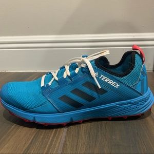 Adidas Shoes : Adidas Terrex Speed LD Trail Running Shoes Blue/Pink Size 10